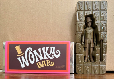 SDCC 2024 Super7 Willy Wonka Bar Chocolate Factory ReAction Figure LE 1 of 1400