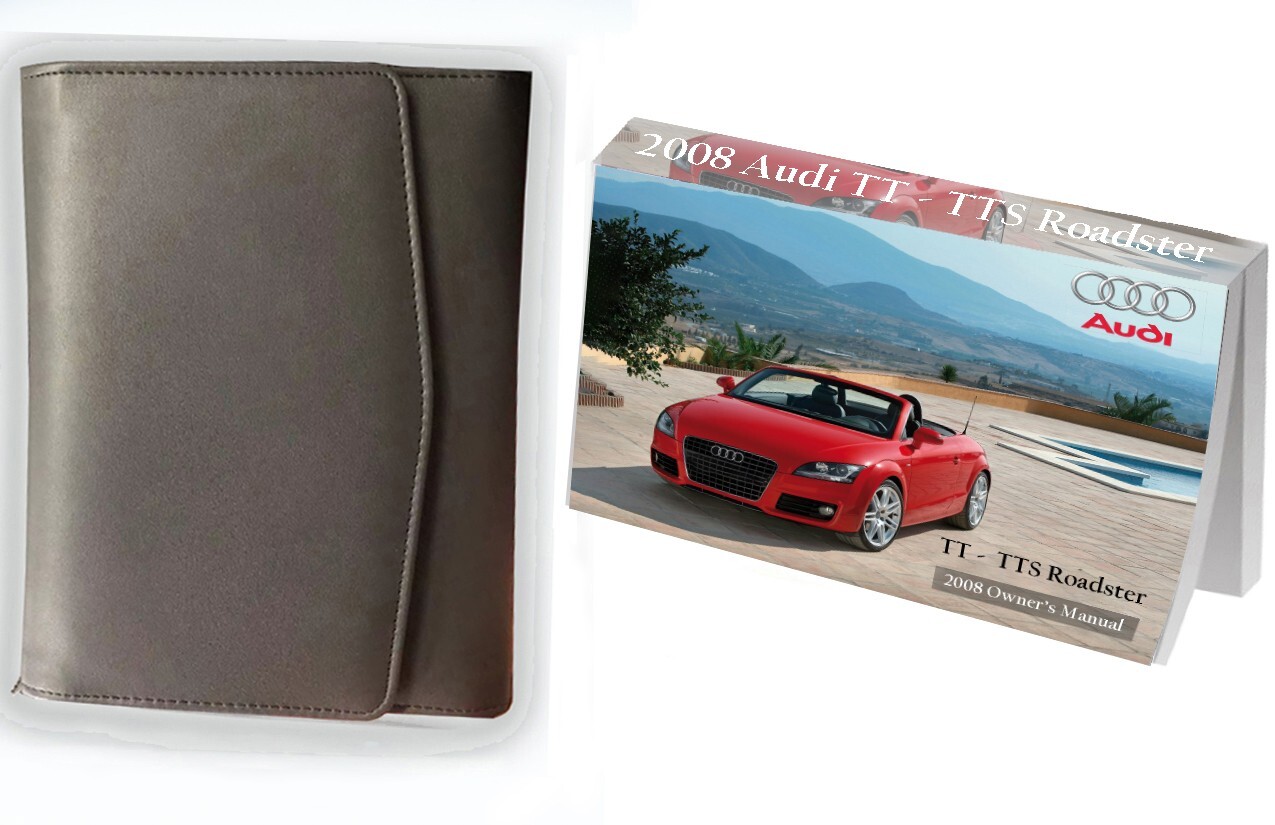 2008 Audi TT TTS Roadster Owner's Manual Factory Glovebox