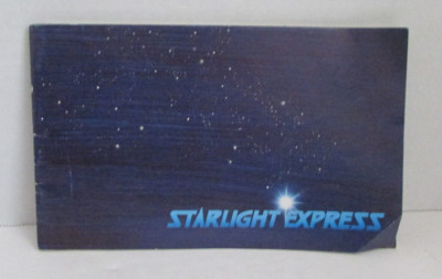 VINTAGE 1987 Apollo Theatre Starlight Express London Programme