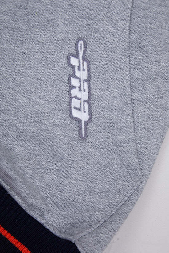 Pro Standard - MLB Detroit Tigers Mashup Men's Rib Fleece Pullover Hoodie - Gray