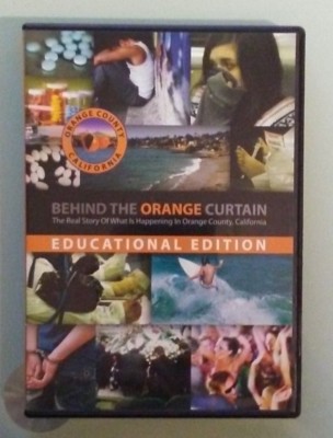 BEHIND THE ORANGE CURTAIN  real story of orange county california  DVD