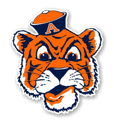 AuburnTigers Mascot Precision Cut Decal