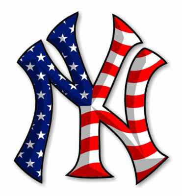 New York Yankees ''NY'' Precision Cut Decal