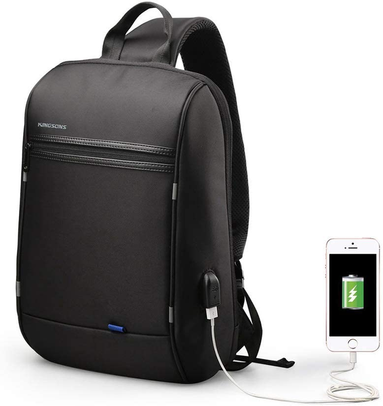 Anti Theft Bag， Hiking Daypack 13 Inch Black M