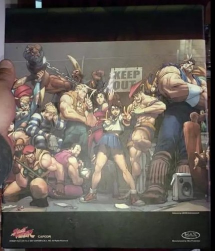 SOTA Street Fighter Max Protection 3 Ring Binder!