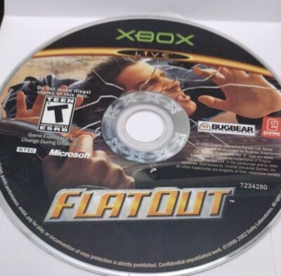 FlatOut (Microsoft Xbox disc only, 2005) 1