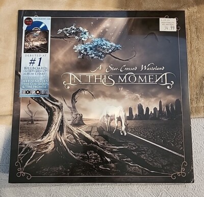 In This Moment ''Star Crossed Wasteland'' RECORD STORE DAY 2024 Teal VINYL x/1000