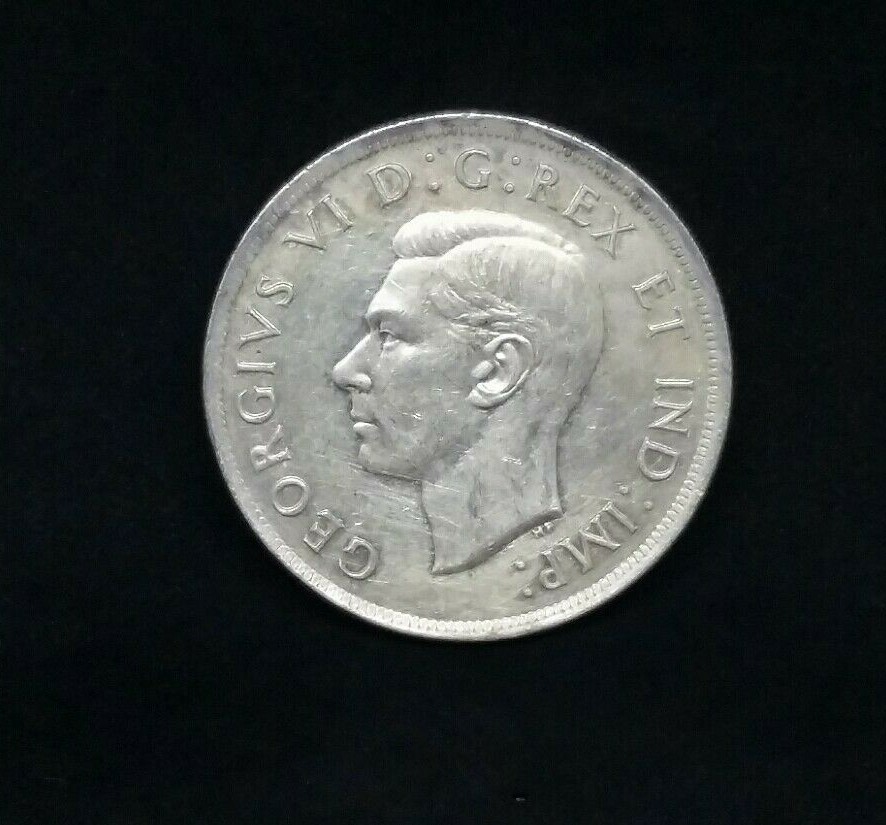 1939 $1 Canada Silver Dollar 