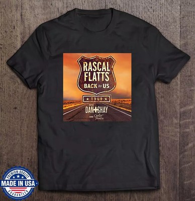 Rascal Flatts Band Back To US Tour T Shirt Full Size S-5XL