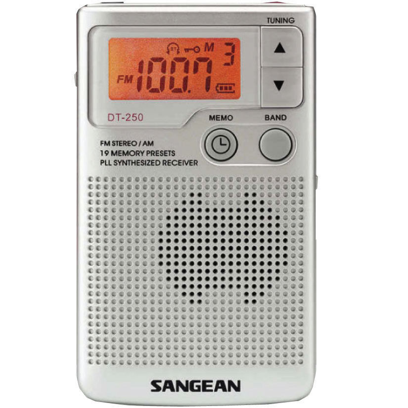 Tragbare Sangean AM/FM Taschenradios
