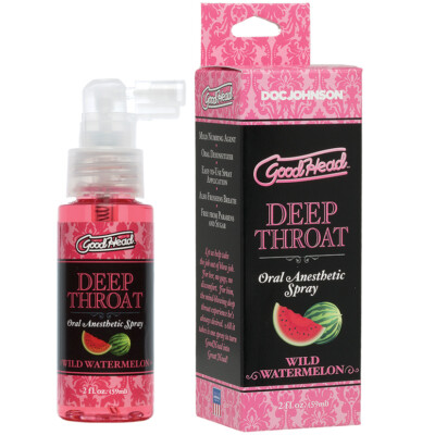 GoodHead Deep Throat Oral Delight BJ Numbing Desensitizer Flavored Spray