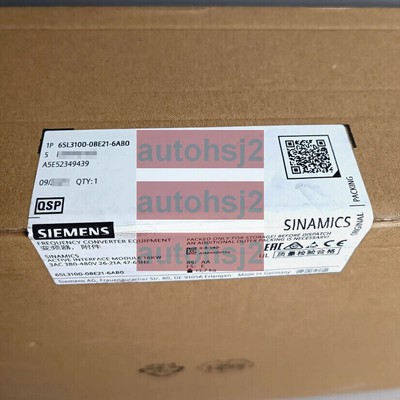 NEW in Box Siemens 6SL3100-0BE21-6AB0 6SL3 100-0BE21-6AB0 PLC Module