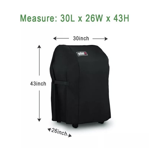 Weber 7105 Grill Cover For Spirit 210 Series Gas Grils Fit Tables Folded Down