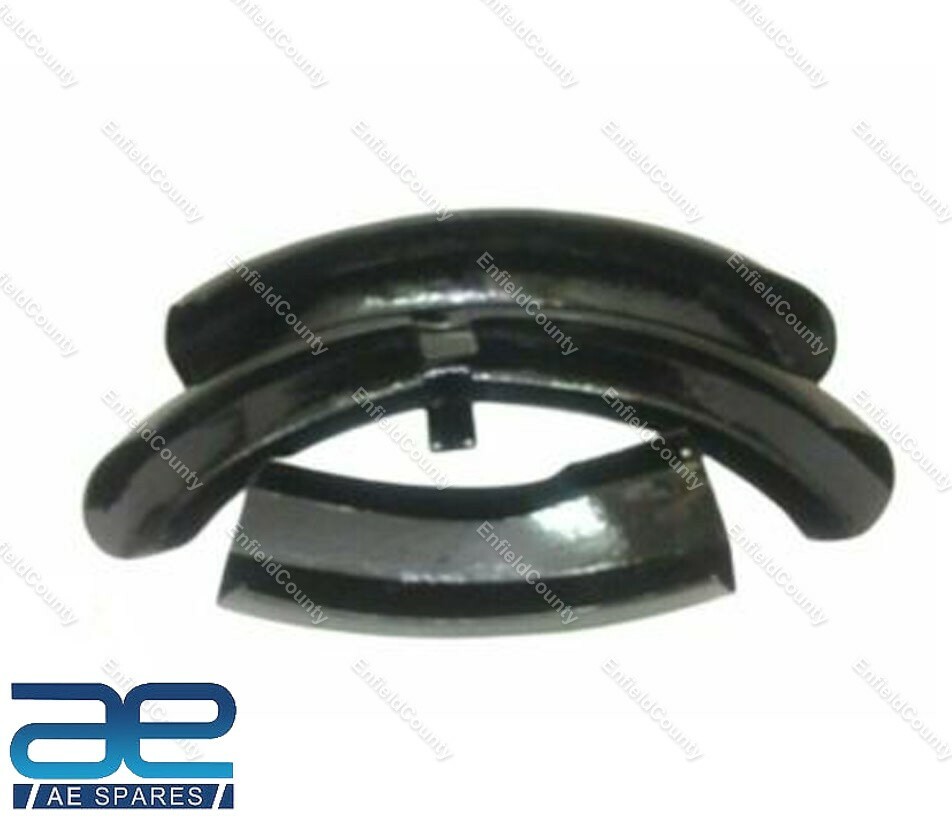 Fits for Norton Dominator 7 Model Front & Rear Black Mudguard Set With Stays  