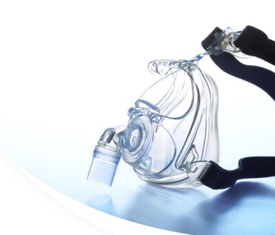 *1-Pack* Vyaire AirLife Full Face Mask Anti-Asphyxiation Valve Medium NIV043M