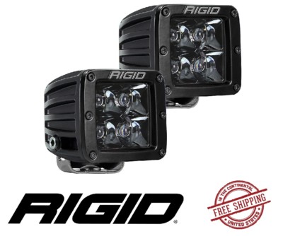 Rigid Industries D-Series PRO Midnight Edition 3'' LED Cube Light Set - Spot