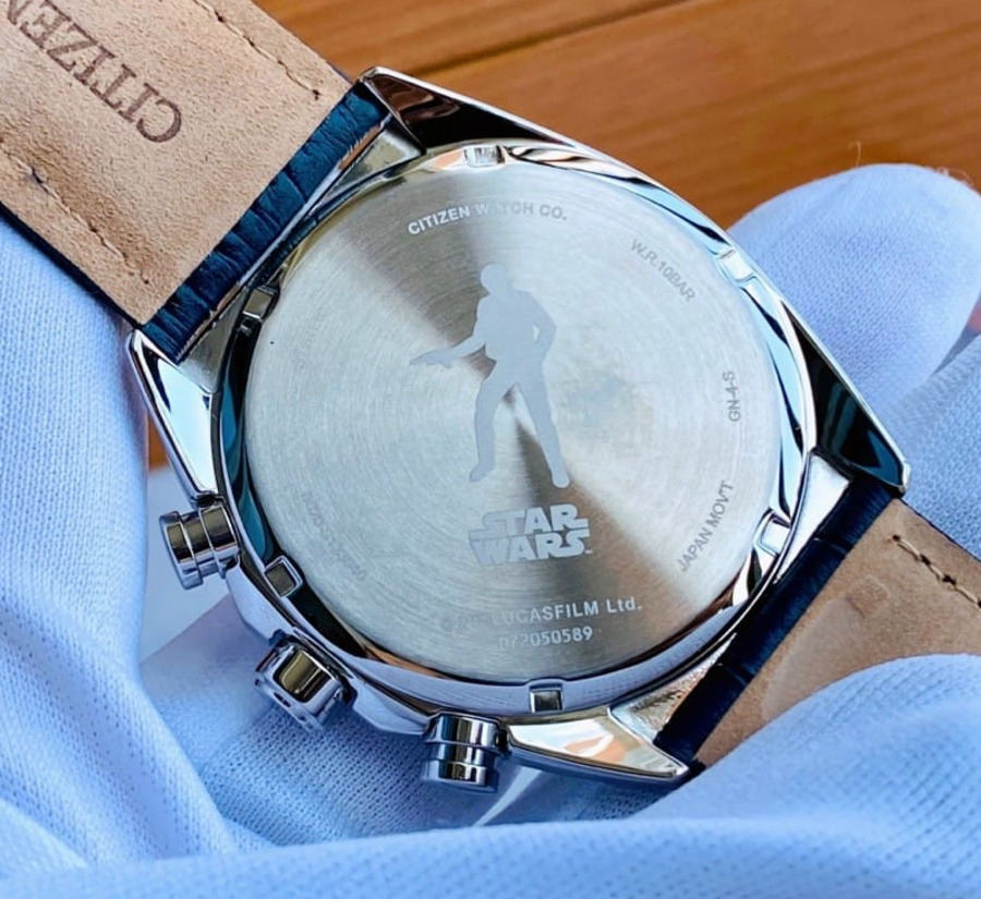 CITIZEN CITIZEN STAR WARS MILLENNIUM FALCON CA4281-00W MEN'S WATCH LEATHER BAND