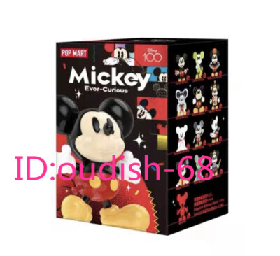 POP MART Disney Mickey Mouse Ever Curious Series Confirmed Blind Box Figure Toy