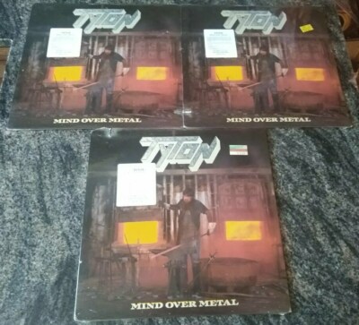 TYTON Mind Over Metal LP 1987 Medusa Records Still Sealed Heavy Metal Vinyl