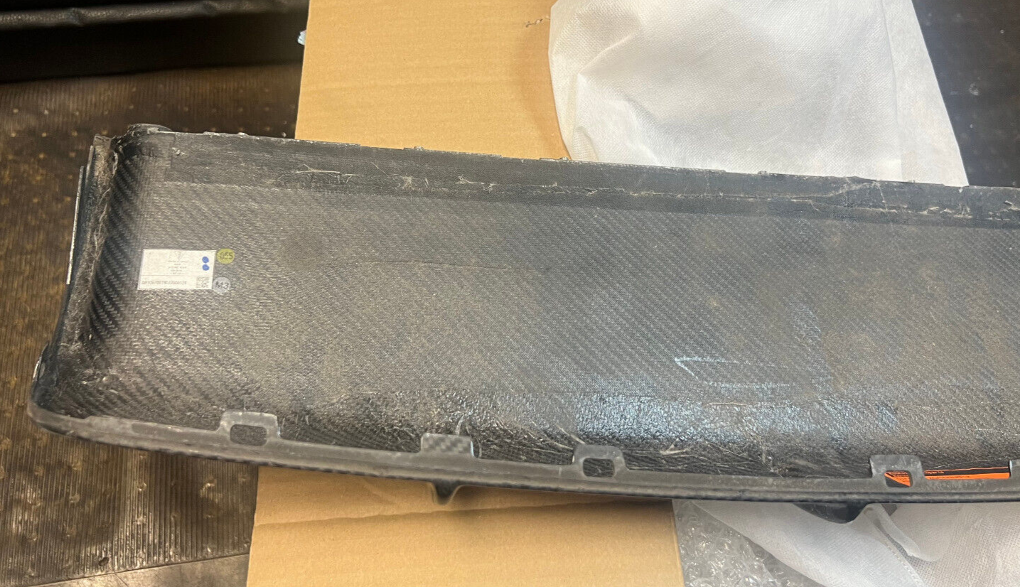 Porsche Cayenne OEM Carbon Diffuser 9y0, Rear Bumper Spoiler, Gloss (9Y0807834F)