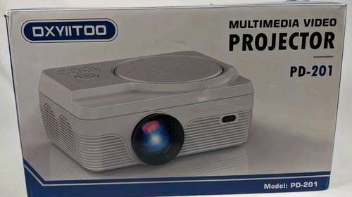 DXYIITOO PD-201 プロジェクターDVD一体型　10000ルーメン dxyiitoo DVD一体型プロジェクター pd-201 - メルカリ