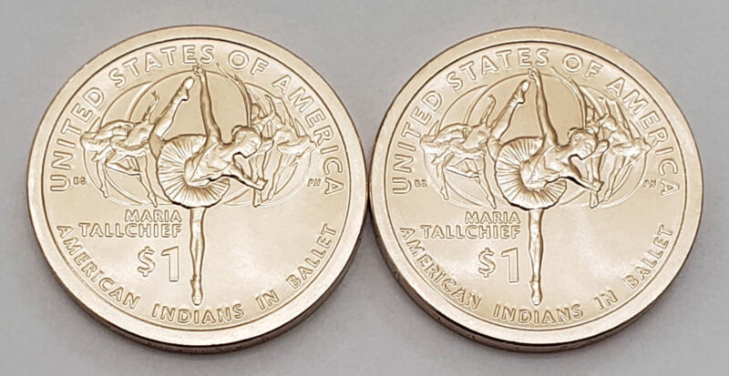 2023 P & D Sacagawea Dollar Set (2 Coins) *BU - UNCIRCULATED*  *FREE SHIPPING*