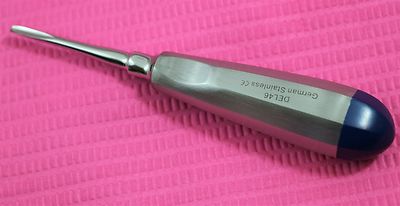 GERMAN #46 STRAIGHT DENTAL SURGERY EXTRACTING LUXATING APICAL ROOT TIP ELEVATOR