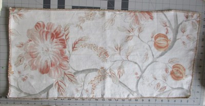 Lee Decor Linen Fabric Buckingham Bloom Swatch 13