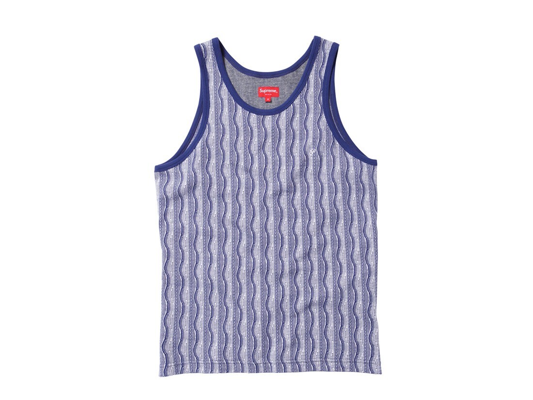 【Mサイズ】Supreme Splatter Tank Top Supreme Splatter Tank Top Navy Black Ash Grey S/S 18 | eBay
