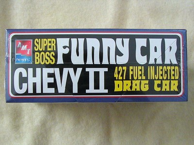 FACTORY SEALED Chevy II Super Boss Funny Car AMT/Ertl for Model King #21589P