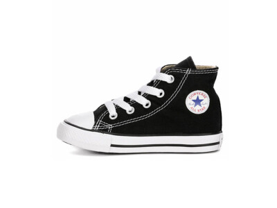 Converse All Star Black White Hi Top Infants Babies Toddler Girl Sneakers 7J231