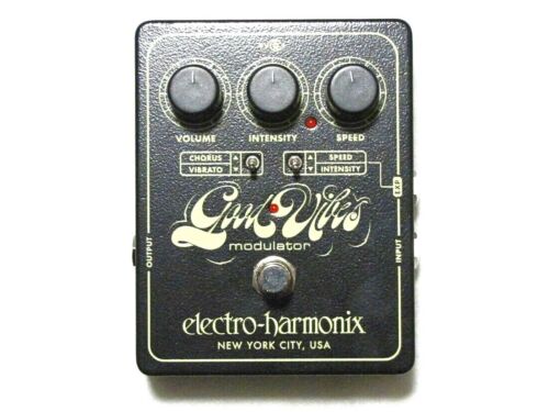 Used Electro-Harmonix EHX Good Vibes Analog Modulator Guitar Effect Pedal