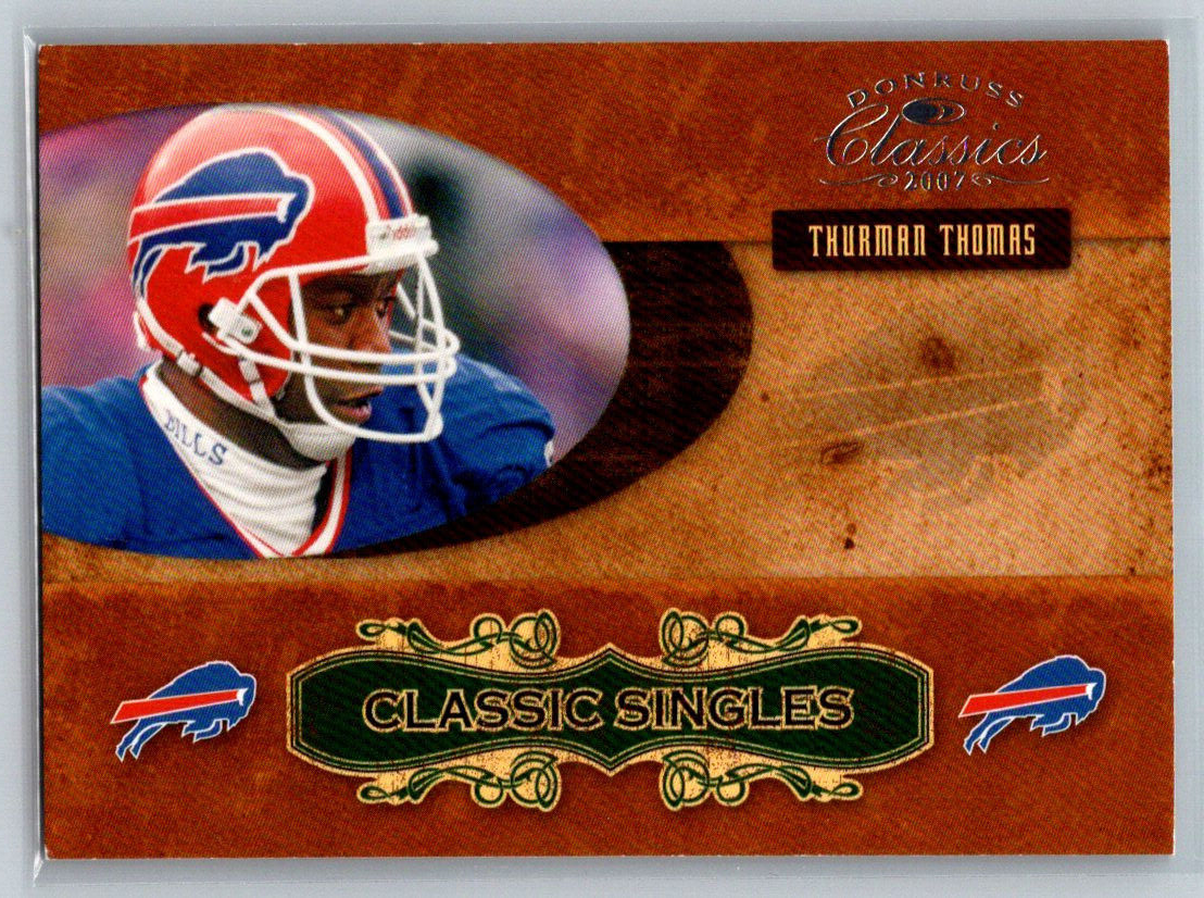 2007 Donruss Classics Classic Singles Silver /250 Thurman 2007 Donruss Classics Classic Singles Silver /250 Thurman