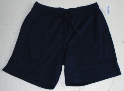 OLD NAVY Basic Jogger Sweat Shorts  7 Inch Inseam Navy Blue Men Medium NEW