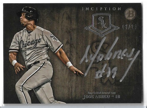 Jose Abreu Baseball Card Database Newest Products Will Be Shown First In The Results 50 Per Page