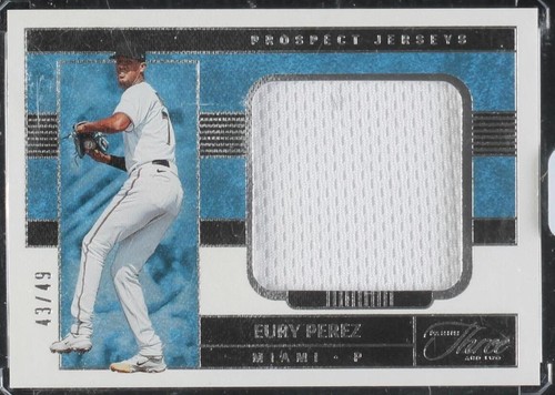 2023 Panini Three and Two - Eury Perez #PJ-EP