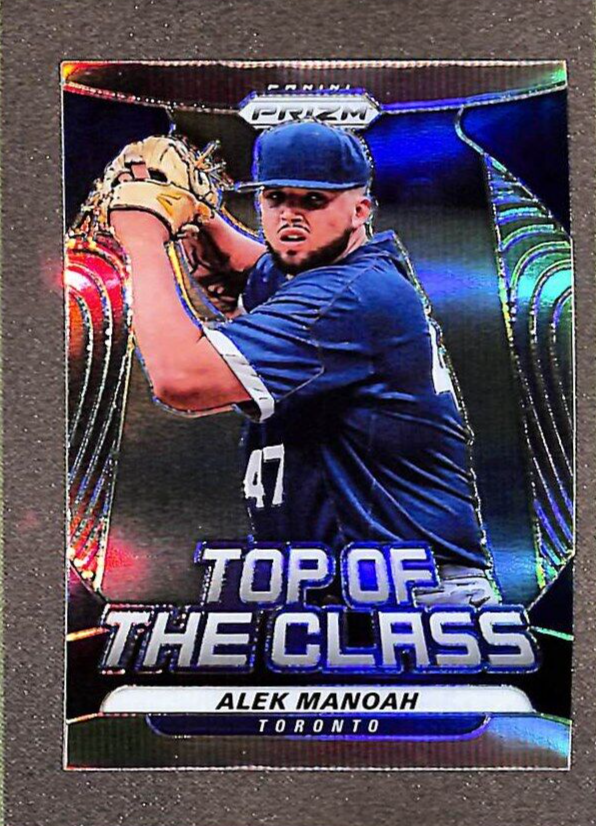 2020 Panini Prizm #TOC-11 Alek Menoah Top Of The Class