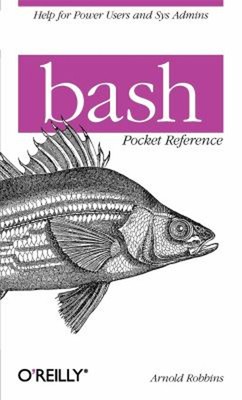 Bash Pocket Reference Paperback Arnold Robbins