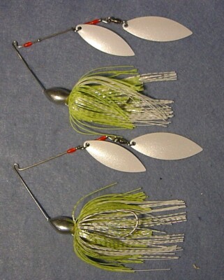 -Bass Fishing-/"NEW/" 10 Custom Made Silicone Spinnerbait Skirts- Black//Blue//Chart