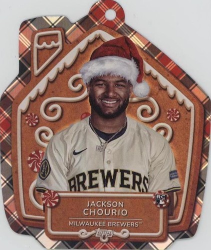 2024 Topps Holiday - Jackson Chourio #MLBO-8