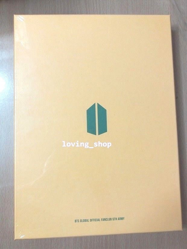 Bts Official Fanclub Army 5th Membership Kit New Sealed Free Shipping Tracking