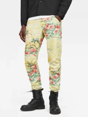 G-Star Raw Elwood X52 5622 3D Tapered 34R Aloha Shirt Denim G-Star Raw Elwood X52 5622 3D Tapered 34R Aloha Shirt Denim