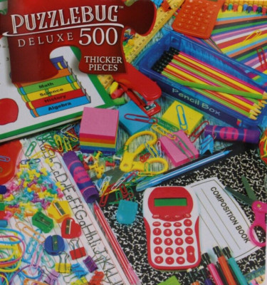 500 Pieces Jigsaw Puzzle Back To School Puzzlebug 20X12