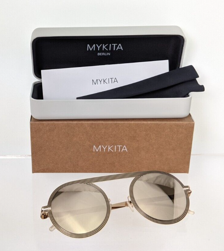 Pre-owned Mykita Brand Authentic  Studio 6.1 Col 342 49mm Frame In Gold