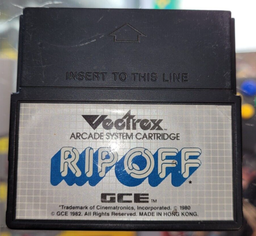 Vintage 1980's Rip Off Vectrex Video Game | eBay