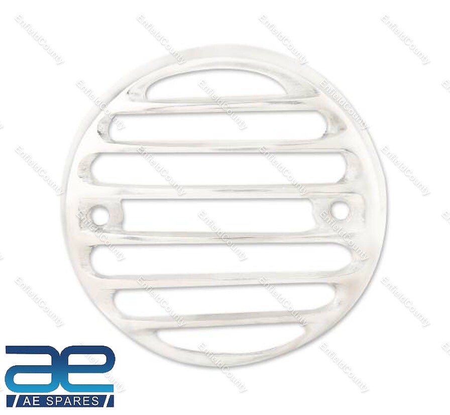 For Royal Enfield Classic 350 500 HeadLight Cover Grill Set Chrome 