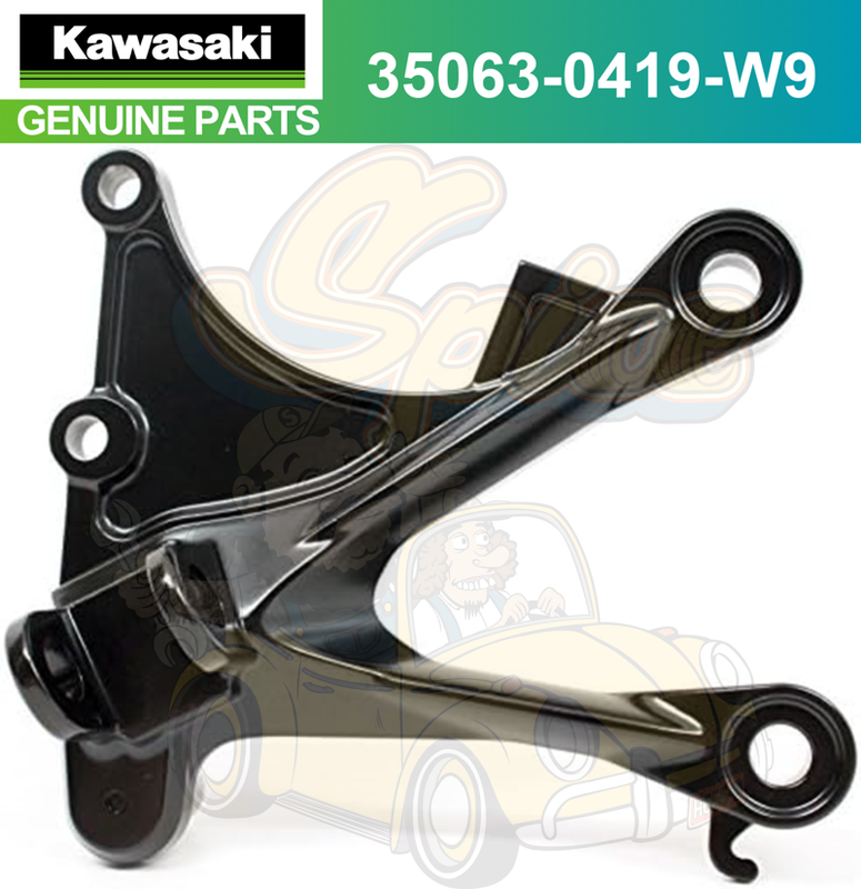 専用^_^ Kawasaki Right Footrest Assy W/ Lever & Switch ZX-6R 2011-25