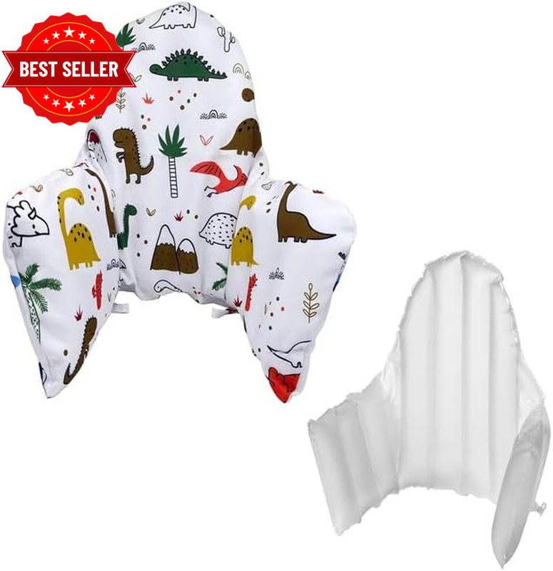 High Chair Cushion, Inflatable Baby High Chair Cushion, Built-In Inflatable Cush