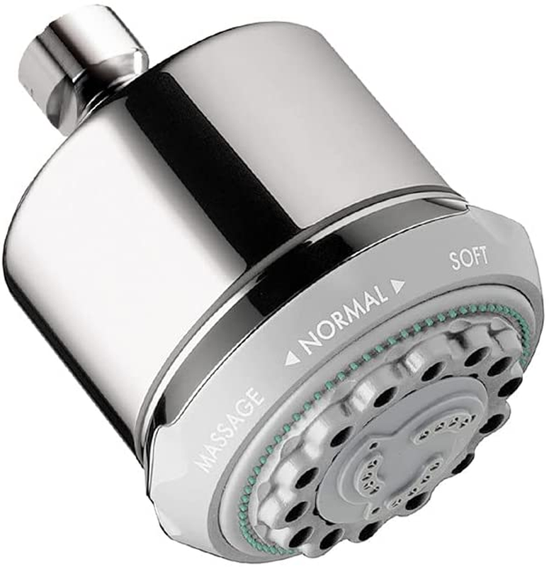 Clubmaster 4-Inch Easy Clean Easy Install Showerhead Modern 3-Spray Full, Pulsat