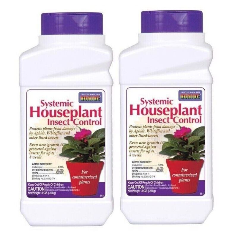 (2) Bonide Systemic House Plant Insect Control 8 Oz ~ SHIPS FAST